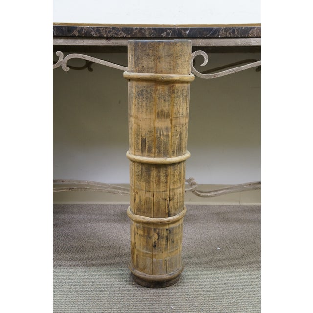 3 Antique Tibetan Wood Yak Butter Churn Buckets For Sale - Image 17 of 17