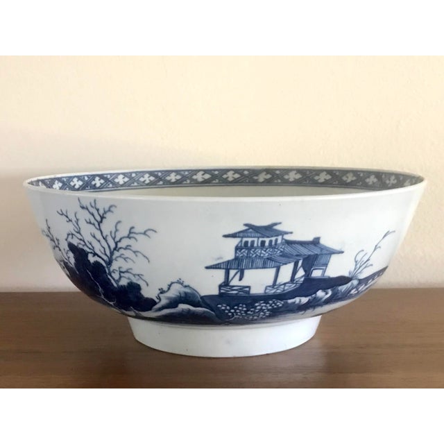 18th Century First Period Dr. Wall Worcester Porcelain Bowl For Sale - Image 13 of 13