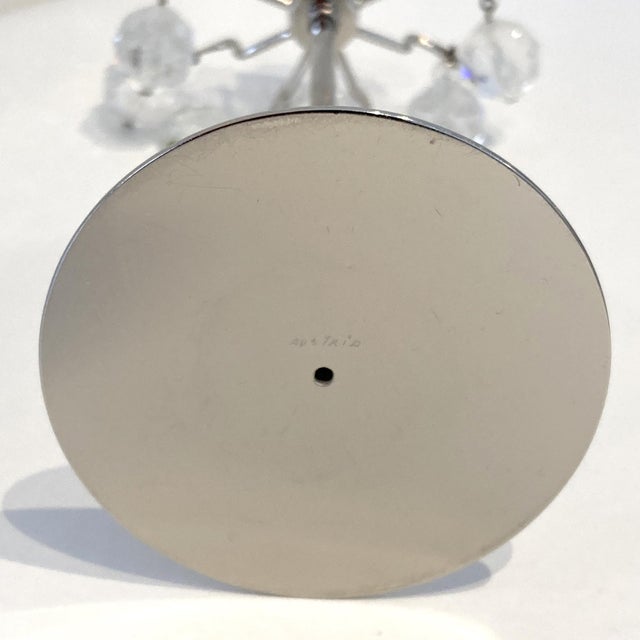 Vintage Lobmeyr Candlesticks- Set of 5 For Sale In San Francisco - Image 6 of 7