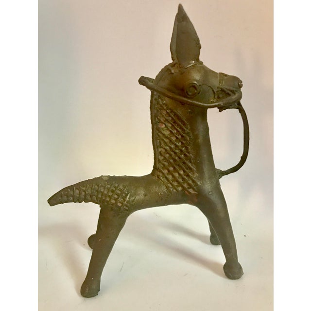 Antique Bronze Age Style Horse Figurine Chairish