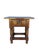 Early 20th Century Spanish Oak Side Table with Drawer, 1930 For Sale - Image 11 of 11
