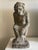 Charming and unusual pair of vintage French cast stone monkey statues, sourced from a garden outside Paris and purchased...