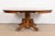 Brown R. J. Horner Antique Victorian Oak Pedestal Extension Dining Table With Carved Lions and Paw Feet, Newly Refinished For Sale - Image 8 of 12