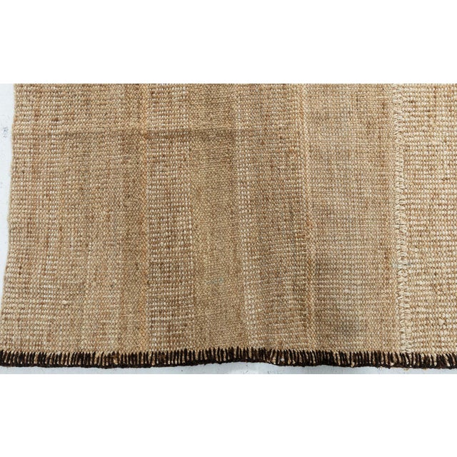 Modern Embroidery Kilim Rug with Nature-Inspired Pattern by Doris Leslie Blau For Sale - Image 4 of 7