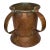 Very Rare Antique Early 1800s Russian Copper Netilat Yadayim Washing Cup With Unique Base - Jewish Ritual Vessel For Sale