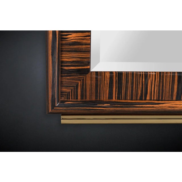 Contemporary Secret Sin Mirror in Ebony by Giorgio Ragazzini for VGnewtrend For Sale - Image 3 of 6