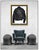 Message us to inquire about custom framing options! (Included for free with every purchase) The artwork here, "She’s on...