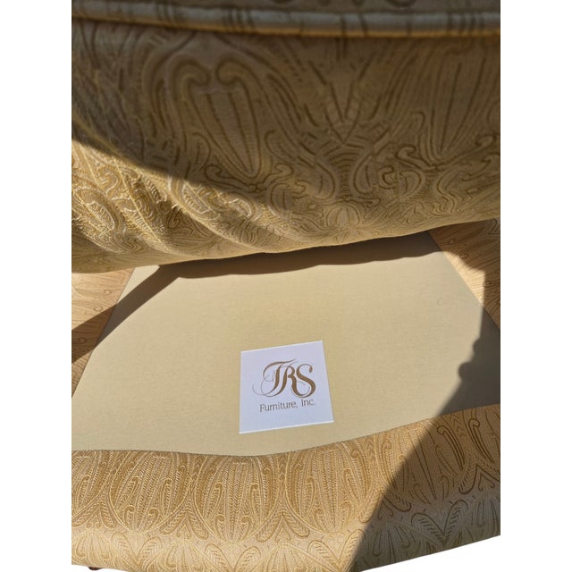 Thomasville TRS Furniture Inc. Armchair Regency Bergere Lounge Chair Louis XV For Sale - Image 15 of 15