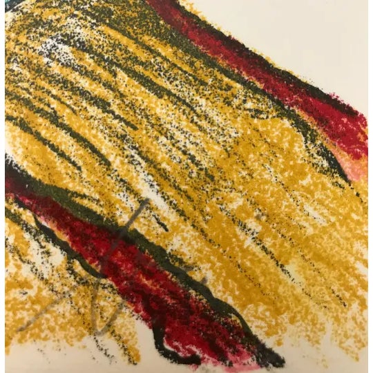 Artist: Enrico Baj Country: Italy Title: Vertiges Medium: Original Lithograph Marks: Hand-Signed in pencil Paper: Rives...