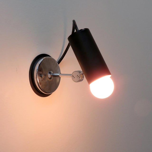 Metal Italian Wall Light by Stilnovo, 1950 For Sale - Image 7 of 10
