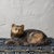 A Pennsylvania painted chalkware cat, circa second half of the 19th century. These pieces, usually painted by German-...