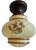 1930s Art Deco Ceiling Light Fixture With Painted Bird and Flower Motif For Sale - Image 10 of 10