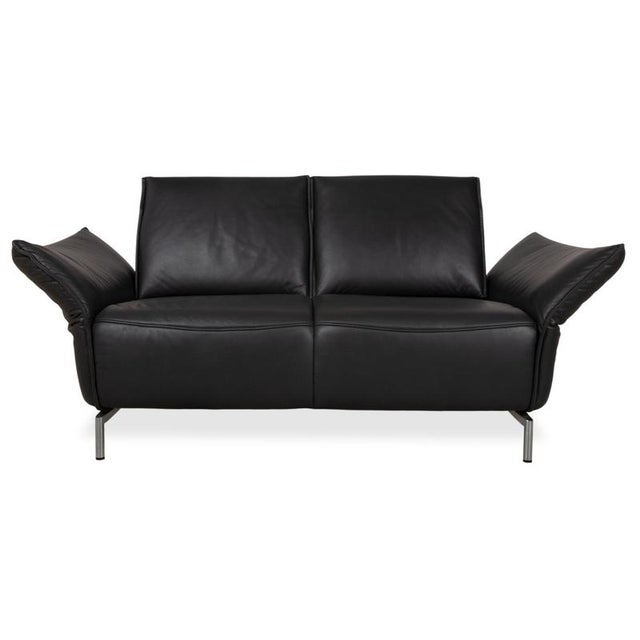 Vanda 2-Seater Sofa in Anthracite Leather from Koinor For Sale - Image 16 of 16