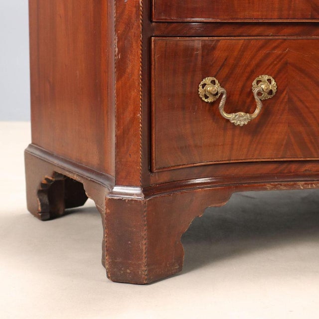 Small Chest of Drawers in Mahogany and Mahogany Feather For Sale - Image 6 of 10