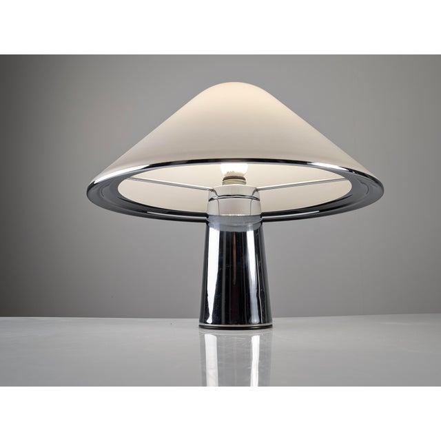 Mid-Century Modern Large Elpis Table Lamp from Guzzini, 1970s For Sale - Image 3 of 13