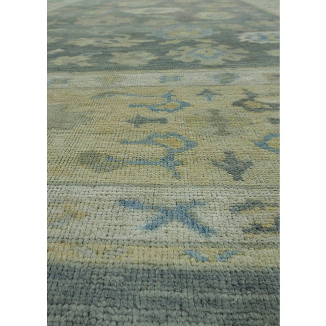 Early 21st Century Turkish Oushak Rug 10'9" x 13'7" #18603 For Sale - Image 5 of 8