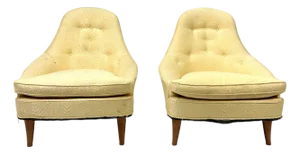 1950s Pair of Kerstin Horlin-Holmquist "Lilla Eva" Lounge Chairs