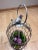 Late 20th Century Bird Cage Cloche Distressed Metal Decor Indoors or Garden Outdoor For Sale - Image 9 of 11