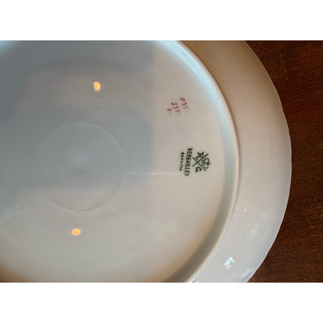 White Early 20th Century Rosenthal Versailles Fish Course Plates — Set of Six, Each With a Different Scene. For Sale - Image 8 of 10