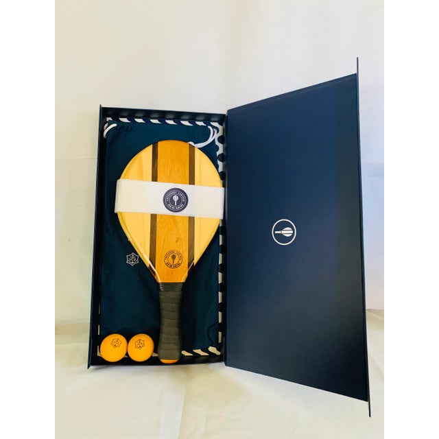 Veuve Clicquot Beach Bat Set by Frescobol Carioca For Sale - Image 12 of 12