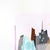 Moments of Los Angeles - Original Los Angeles Cityscape Acrylic Painting on Canvas by Maria C Bernhardsson For Sale - Image 4 of 6