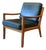 Model 169 Senator Lounge Chair in Teak and Green Leather by Ole Wanscher for Poul Jeppesens Møbelfabrik, 1960s For Sale