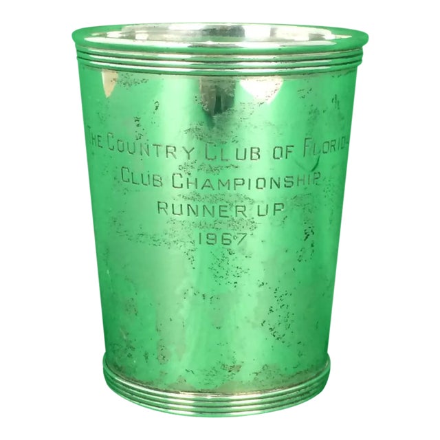 Newport Sterling "The Country Club of Florida" 1967 Julep Cup For Sale