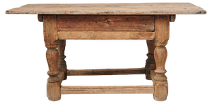 Antique Swedish Baroque Table