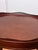 1990s Barbara Barry for Baker Mahogany Oval Small Side or Drinks Table For Sale - Image 13 of 14