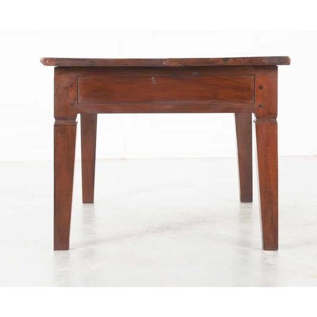French 19th Century Walnut Low Table For Sale - Image 4 of 8