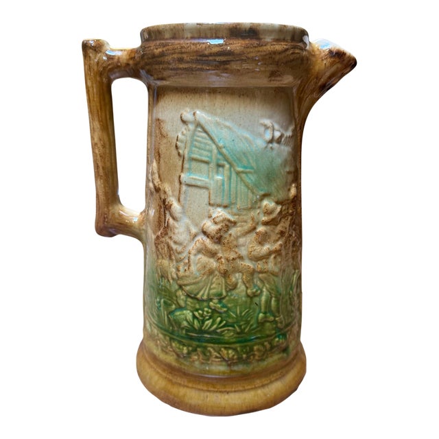 1920's McCoy Brush Tall Pitcher For Sale