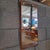 Danish Teak Mirror - Scandinavian (1960s)