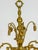 20th Century Swedish Brass Chandelier with Floral Motifs, 1920 For Sale - Image 9 of 10