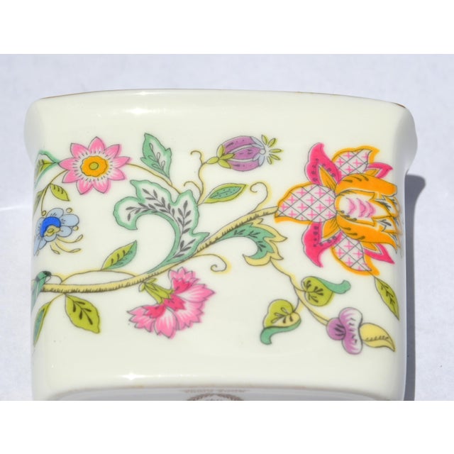 Tan Late 20th Century Minton Haddon Hall Cigarette Holder Fine Bone China 24k Gold For Sale - Image 8 of 14