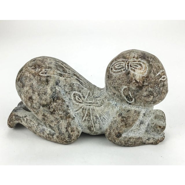 Hand Carved Antique Stone Sculpture For Sale In Portland, ME - Image 6 of 13