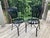 Coastal Francois Carre Petite Fan Back Garden Chairs - Group of 6 For Sale - Image 3 of 7