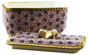Mid-CenturyModel 1398 Bonboniere Box by Raymond Chevalier for Boch Frères, 1940s