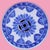 Petite Chinoiserie Blue Garden Seat For Sale - Image 4 of 4