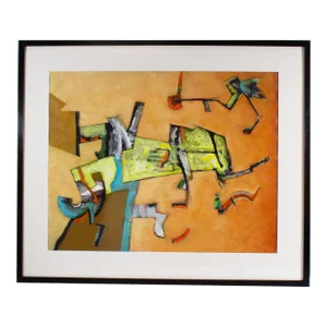 Abstract Mixed Media Painting by James L. Bruch