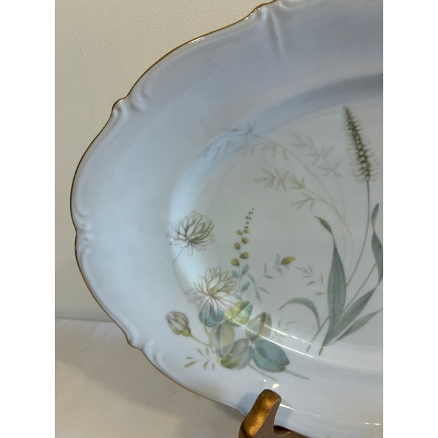 An elegant vintage finds piece from Forest China, Bavaria, Germany, in the "Harvest" pattern. Wheat stalks and softly...