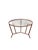 Stitched Leather Cocktail Table by Jacques Adnet, 1950s For Sale - Image 11 of 11