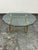 Drexel Furniture Connoisseur Collection Brass Coffee Table, Circa 1987 For Sale - Image 9 of 12
