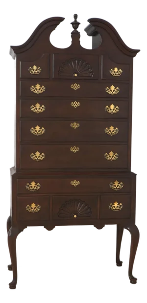 Drexel Heritage 18th C. Mahogany Highboy
