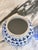 Ceramic Fine Porcelain Lotus Flower Blue & White Ginger Jar For Sale - Image 7 of 17