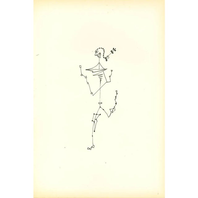 Composition of Diodora is an original lithography realized by Bruno Capacci in 1950. The artwork is part of an edition in...