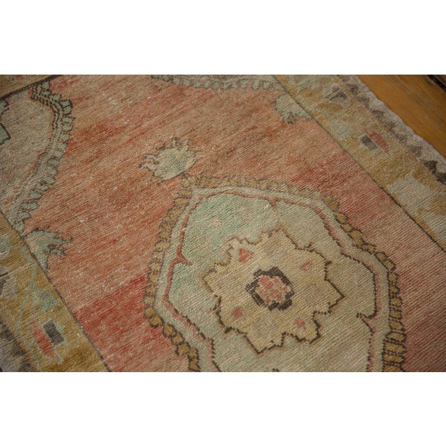 Vintage Distressed Oushak Rug - 2'10" x 5' For Sale - Image 11 of 12