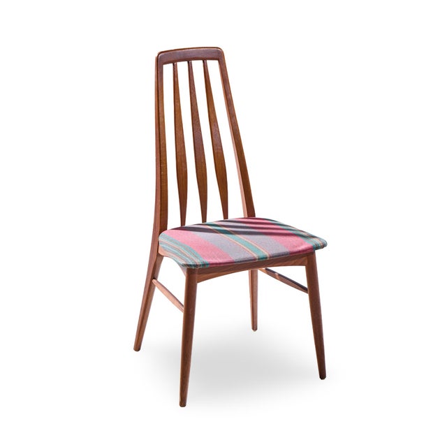 Niels Koefoed Eva Mid Century Danish Teak Dining Chairs - Set of 8 For Sale - Image 10 of 12