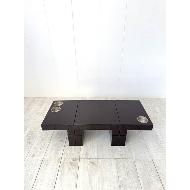 Modular Nac Coffee Tables by Cesare Augusto Nava, Italy, 1970s, Set of 3 For Sale - Image 16 of 16