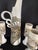 1990s 1990s Jana Kozon Kausalik 9 Piece Wheel Tossed Glazed Pottery Drink Set For Sale - Image 5 of 9