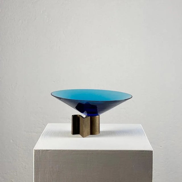 Fontana Arte Decorative Bowl attributed to Fontana Arte, 1960s For Sale - Image 4 of 10